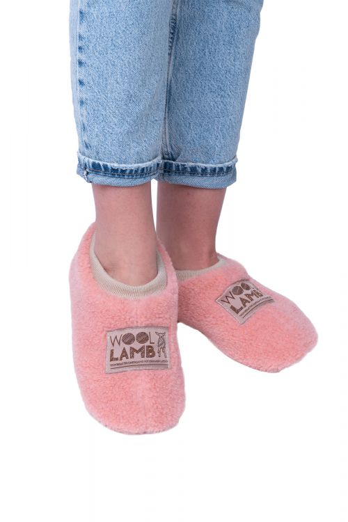УГГИ UGG MINI WOOL цвет Лосось