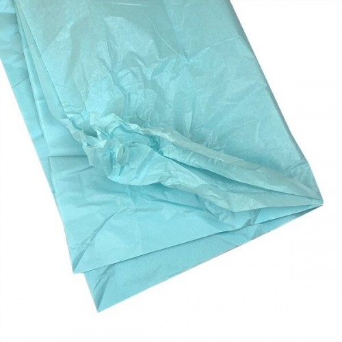 Бумага упаковочная тишью 50*66 см Голубой 10 листов 17 г/м2 49191290