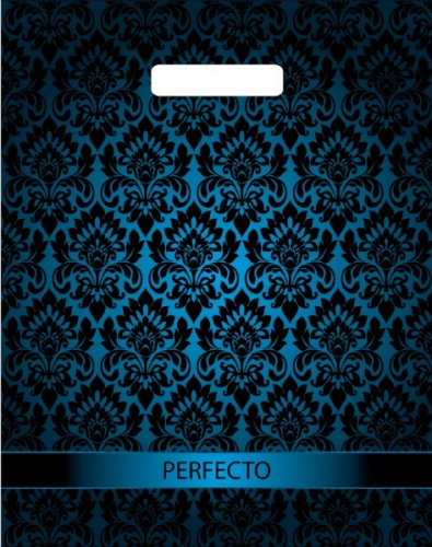 Полиэтиленовый пакет ПВД с прорубной ручкой 90 мкм 30*37 см Перфекто Загадка 25 шт