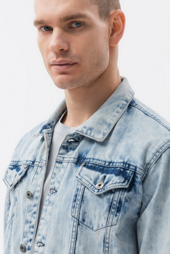 Куртка-катана OMBRE JADJ-0123-jasny-jeans