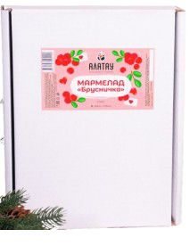 МАРМЕЛАД (1 кг): БРУСНИЧКА. АЛАТАУ натуральные продукты