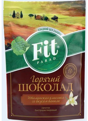 Горячий шоколад низкокалорийный FIT PARAD Итальянская классика Ваниль ...