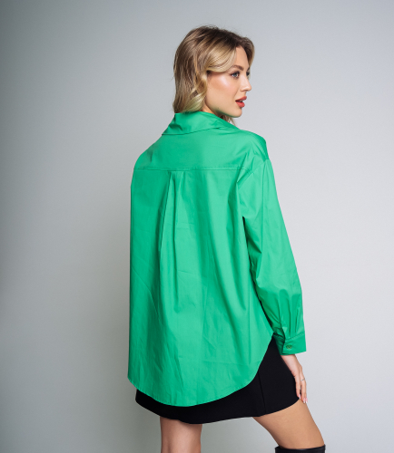 Рубашка #БШ1520, светло-зелёный