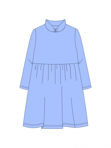 ПЛ-731/3 Платье Крокус-3 Голубой