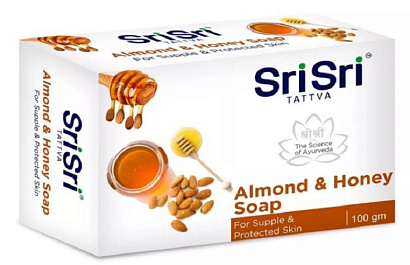 с Almond and Honey Soap Sri Sri Tattva 100 гр.