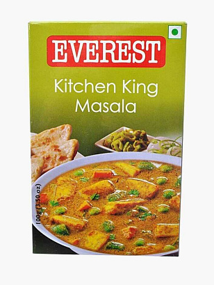 Смесь молотых индийских специй Китчен Кинг Масала Kitchen King Masala Everest 100 гр.
