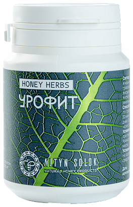HONEY HERBS Хани Хёрбс Урофит 60 таблеток по 500 мг.