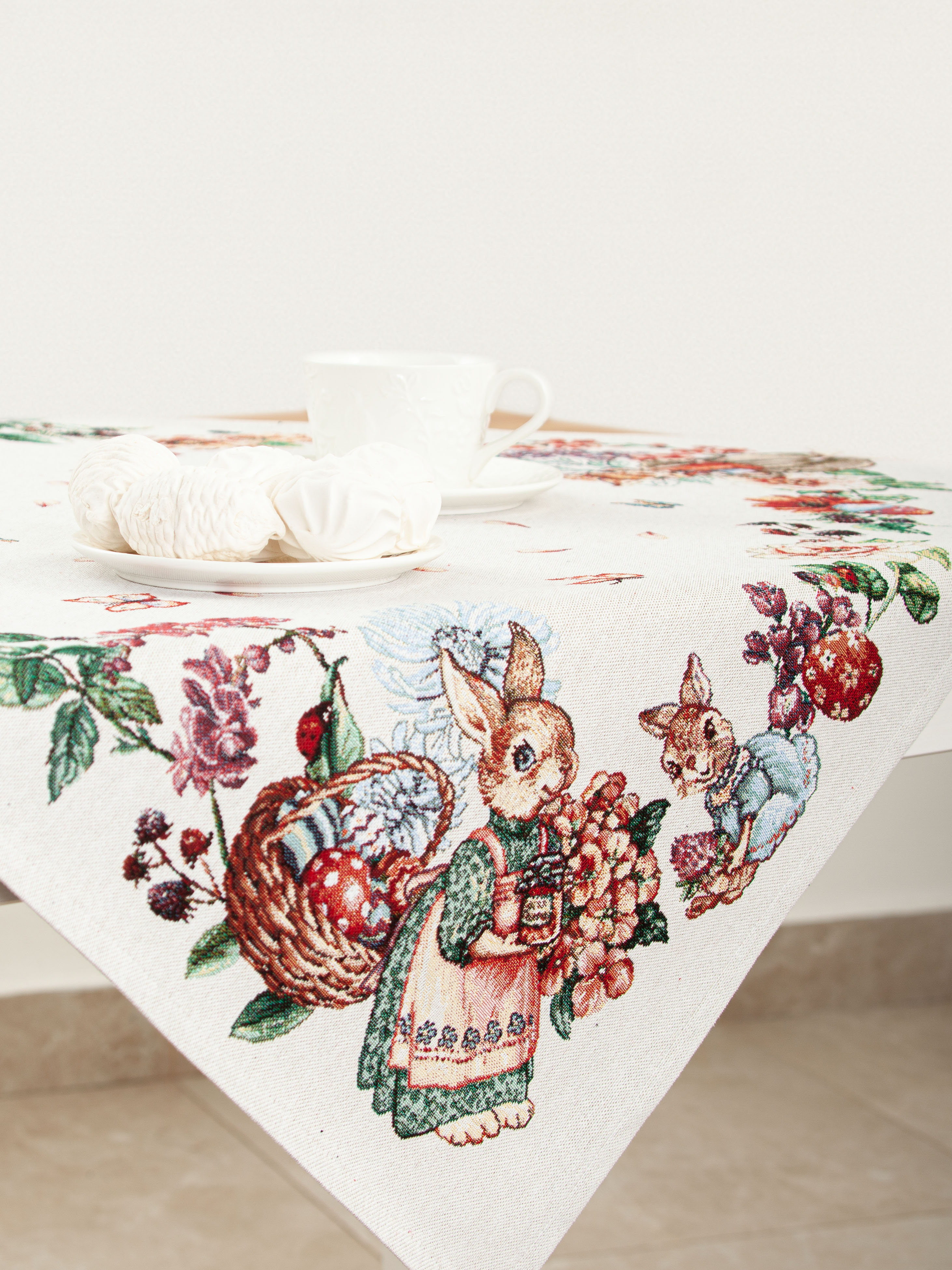 Пасха Морковный джем Салфетка 100х100 см 05569