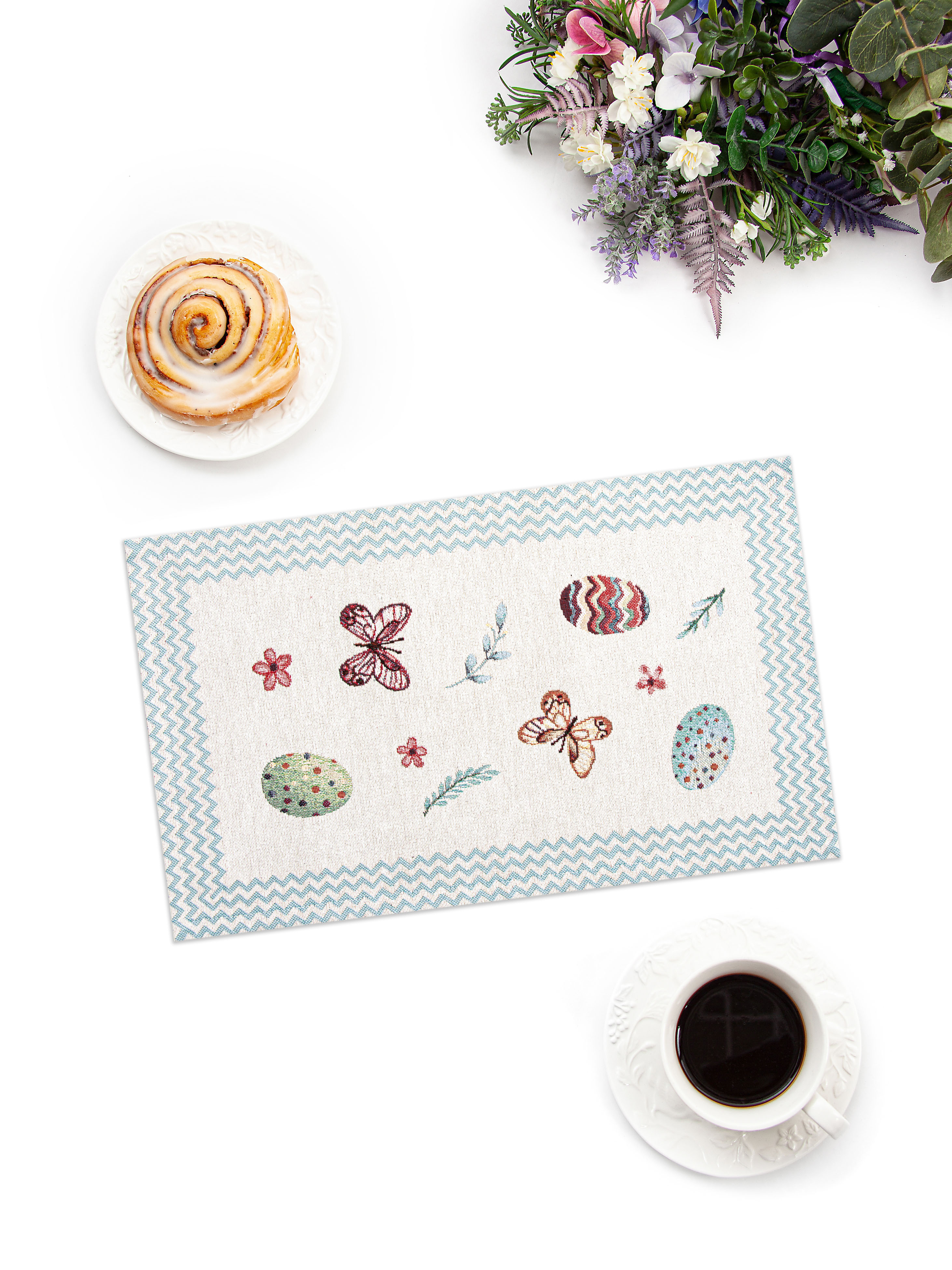 Пасха Сканди Комплект салфеток 2шт 30х50 см 05576