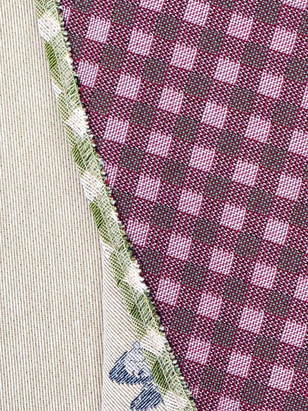 Принцесса клетка Зеленый Скатерть круг д160 см 239476