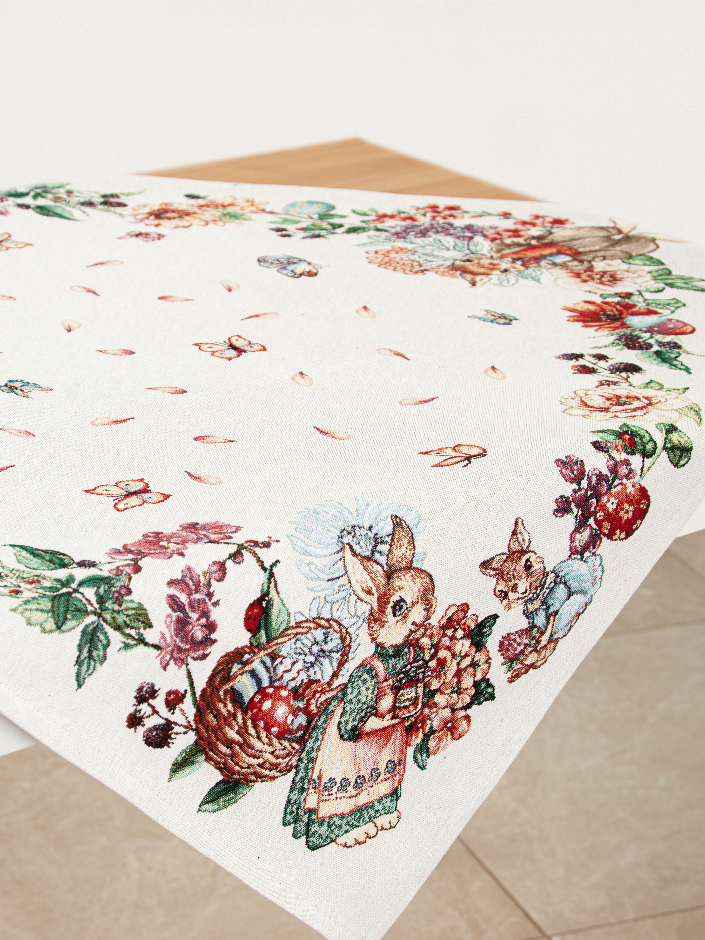 Пасха Морковный джем Салфетка 100х100 см 05569