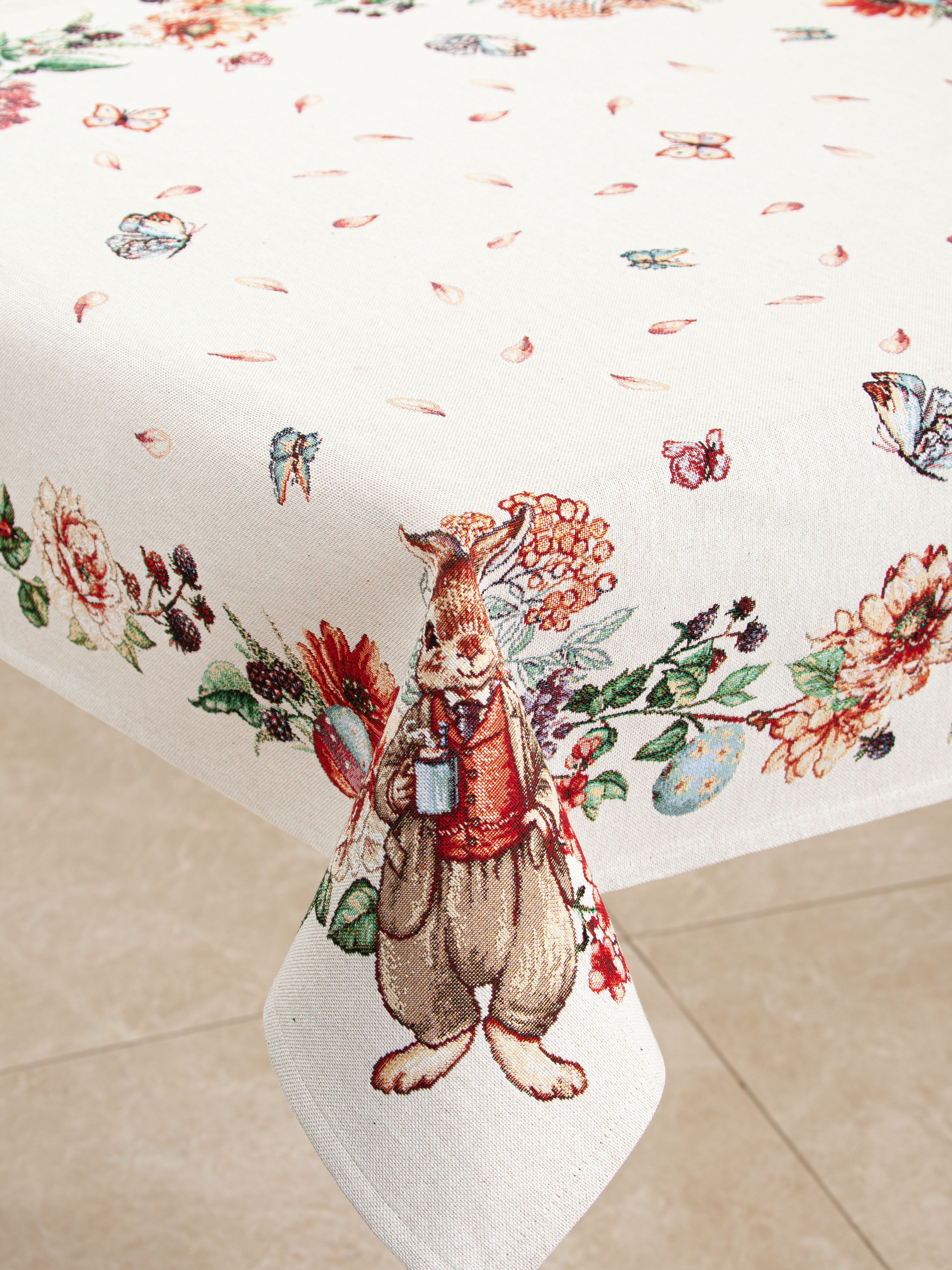 Пасха Морковный джем Салфетка 100х100 см 05569