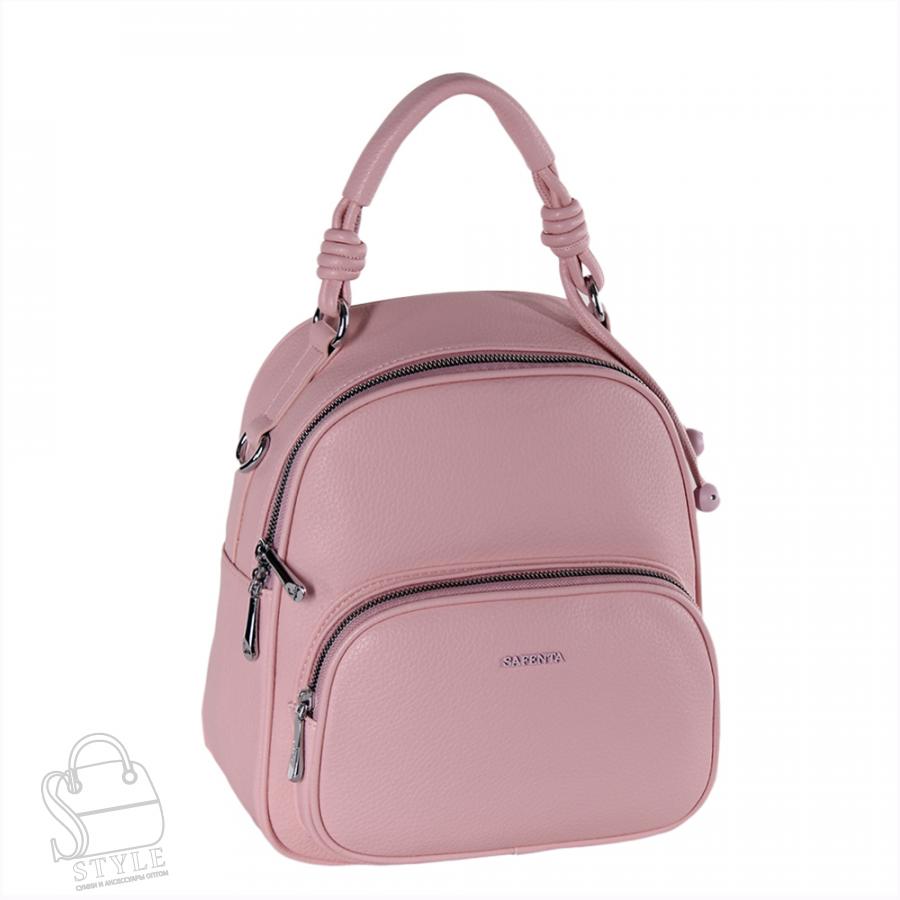 Рюкзак женский 670070-1 pink Velina fabbaino-Safenta/30