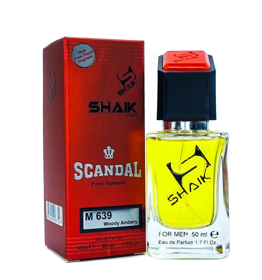 Shaik M 639 (Jean Paul Gaultier Scandal Pour Homme) 50 мл