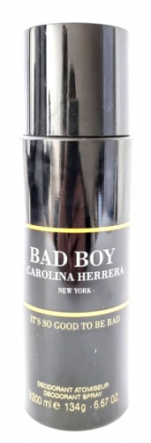 Парфюмированный дезодорант CH Bad Boy 200 ml (Для мужчин)