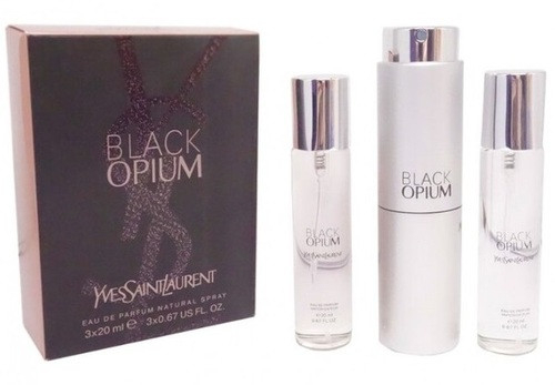 YVES SAINT LAURENT BLACK OPIUM - НАБОР MINI 3Х20 мл