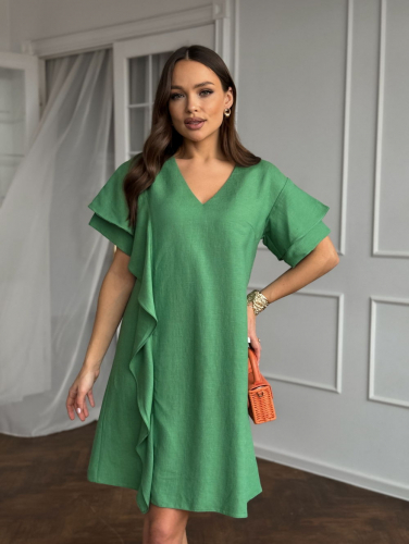 Платье DilanaVIP 2049 зеленый