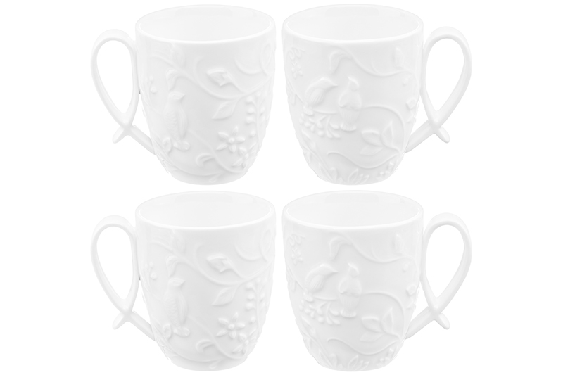 Набор 4 кружек 300 мл 11*8,3*9,5 см