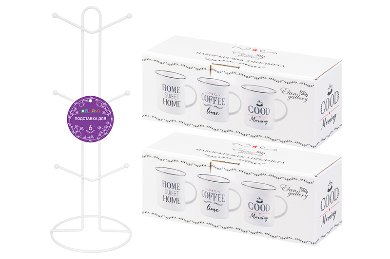 Набор 6 кружек 310 мл