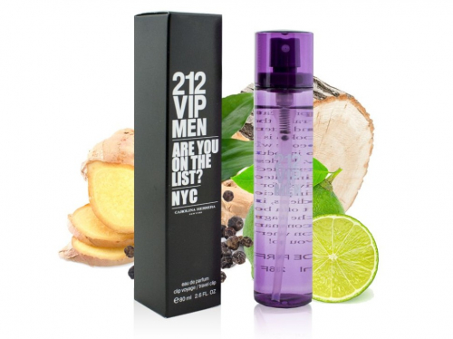 Мини-парфюм Carolina Herrera 212 VIP Men 80 мл