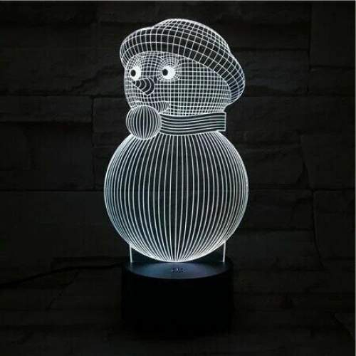 3D светильник Снеговик оптом