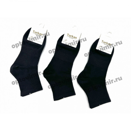 Носки женские Turkan черные средней длины 6824Ч