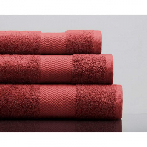 Полотенце махровое Charlie, размер 50х90 см, цвет бордовый