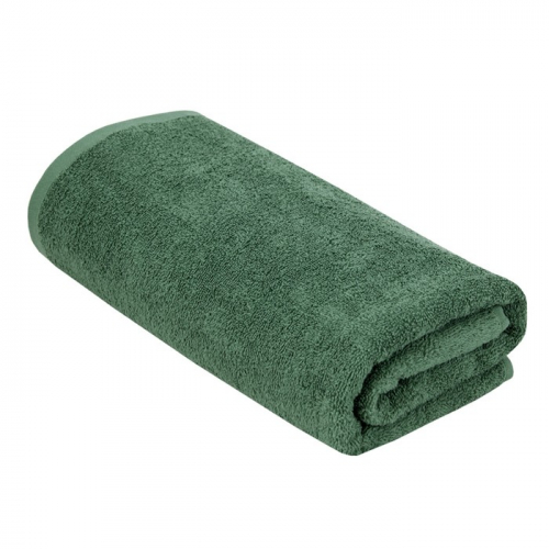 Махровое полотенце, размер 70х140 см, цвет зелёный