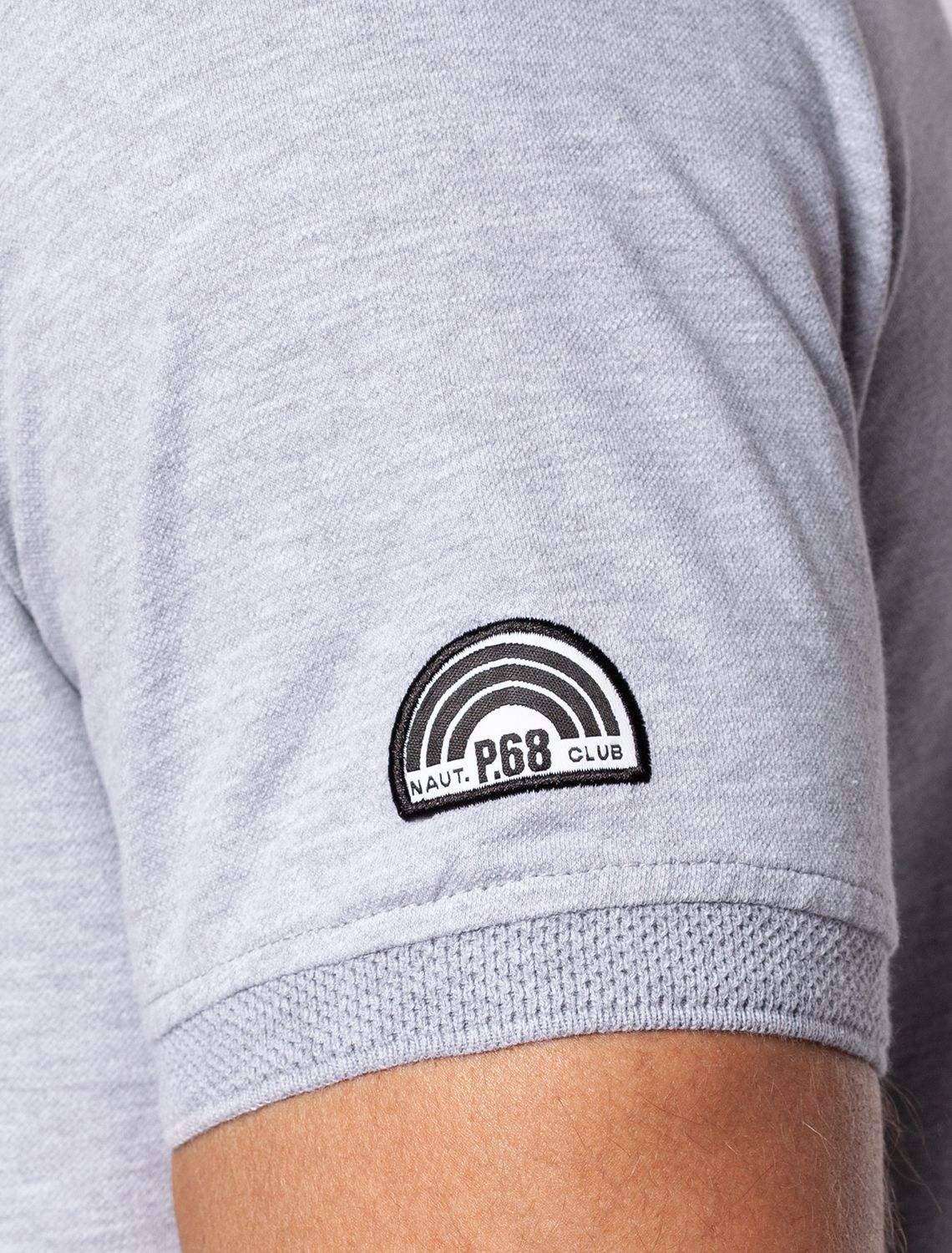 Ст.цена 1490р Футболка-поло из трикотажа