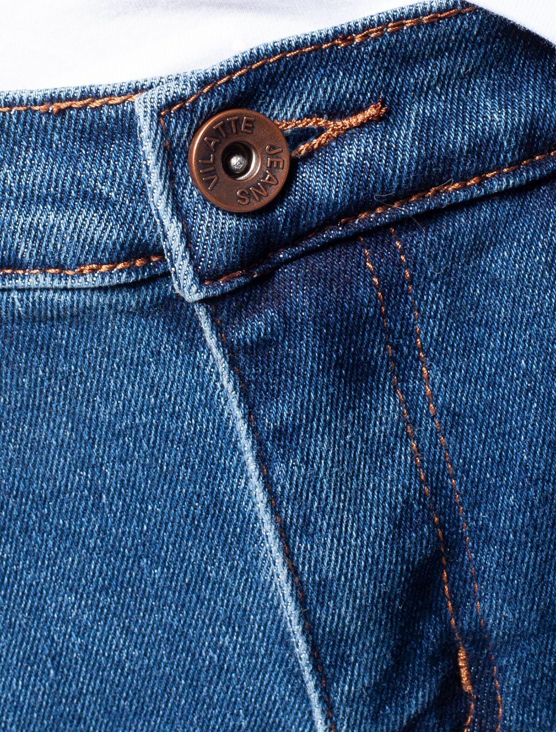 Ст.цена 2090р Прямые джинсы из эластичного денима M54.071 светло-синий