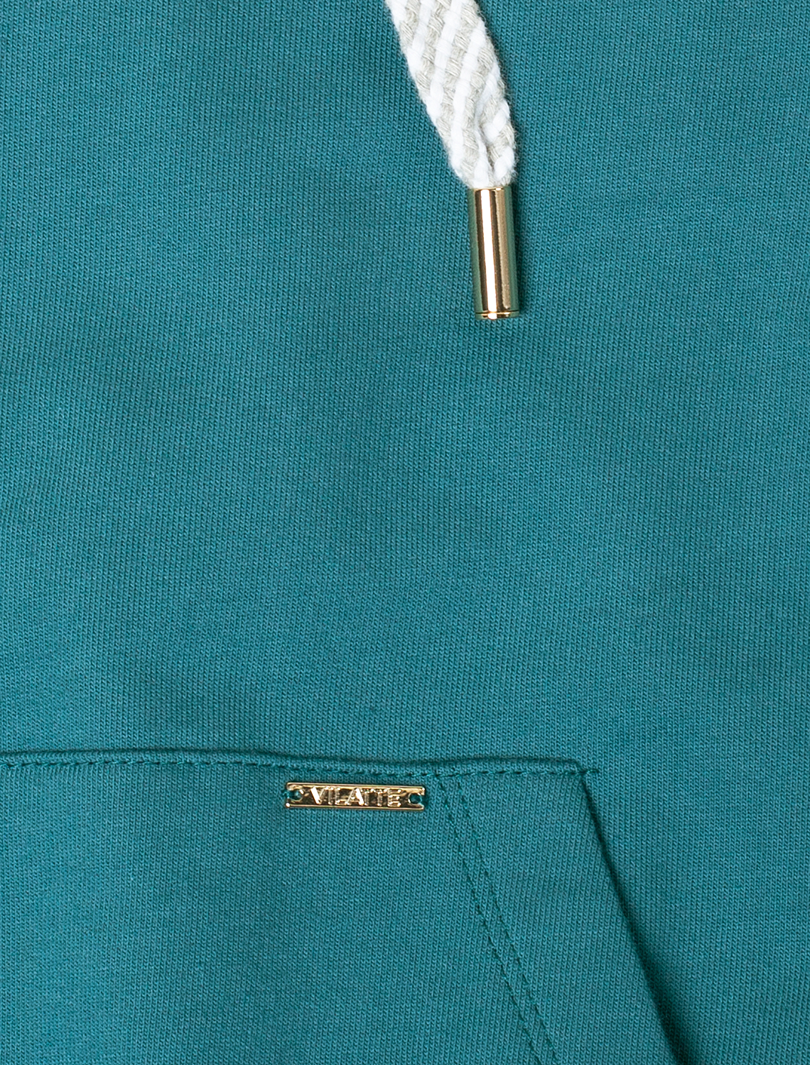 Ст.цена 1490р Худи из премиального футера с принтом F49.407 полынь