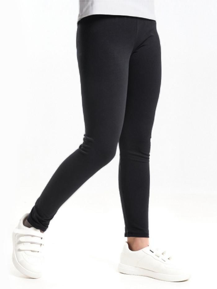 Ст.цена 790р Леггинсы из премиального хлопка с эластаном F44.059 черный