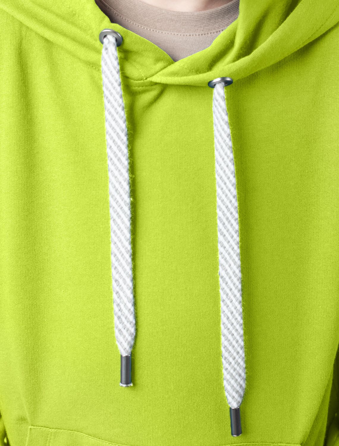 Ст.цена 1490р Худи из премиального футера M49.389 неон