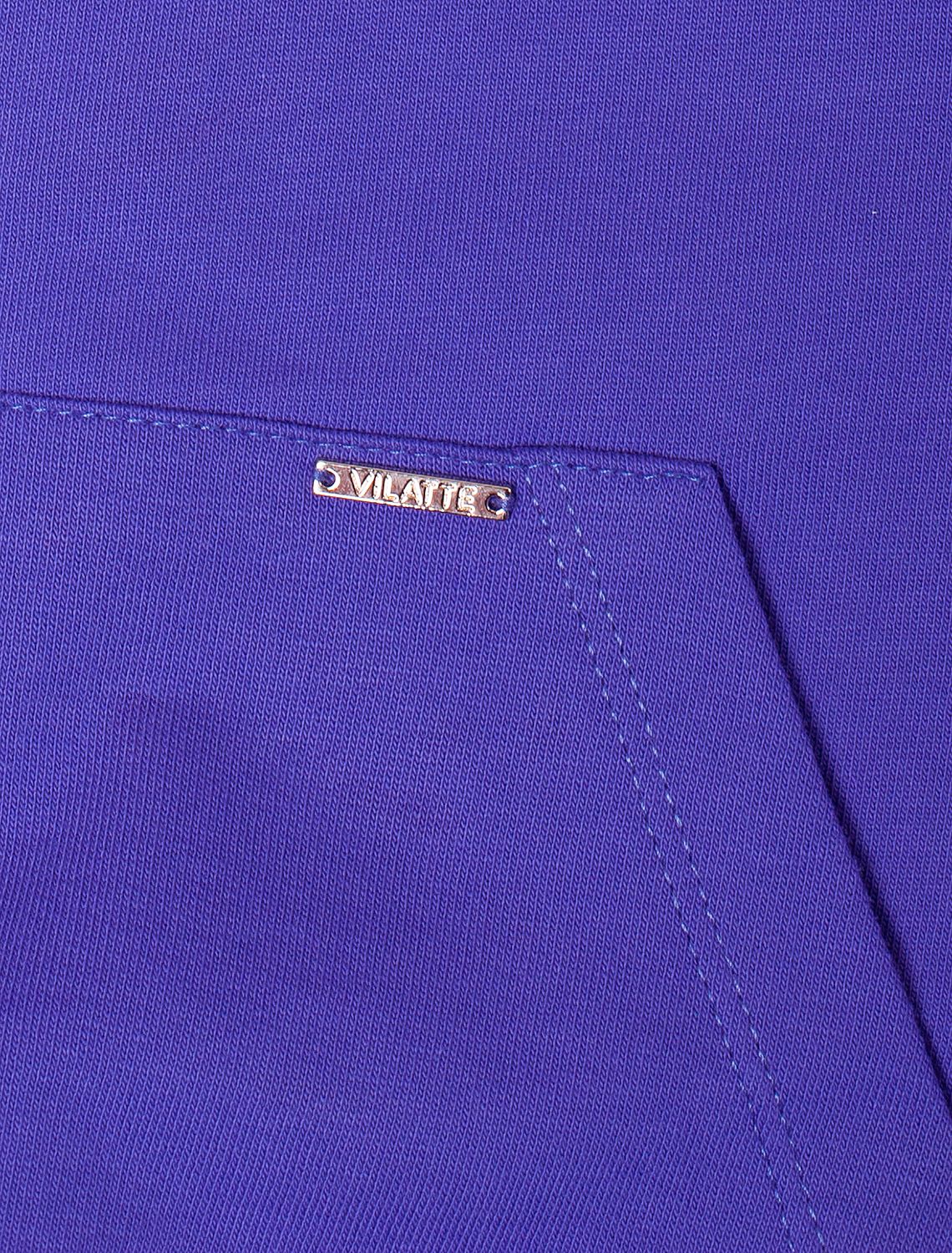 Ст.цена 1490р Худи из премиального футера с принтом F49.407 лаванда