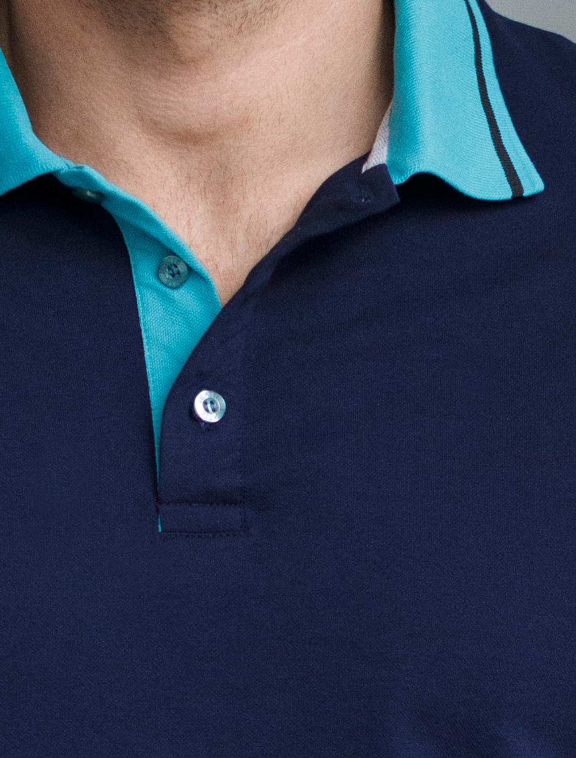 Ст.цена 1390р Футболка-поло из трикотажа