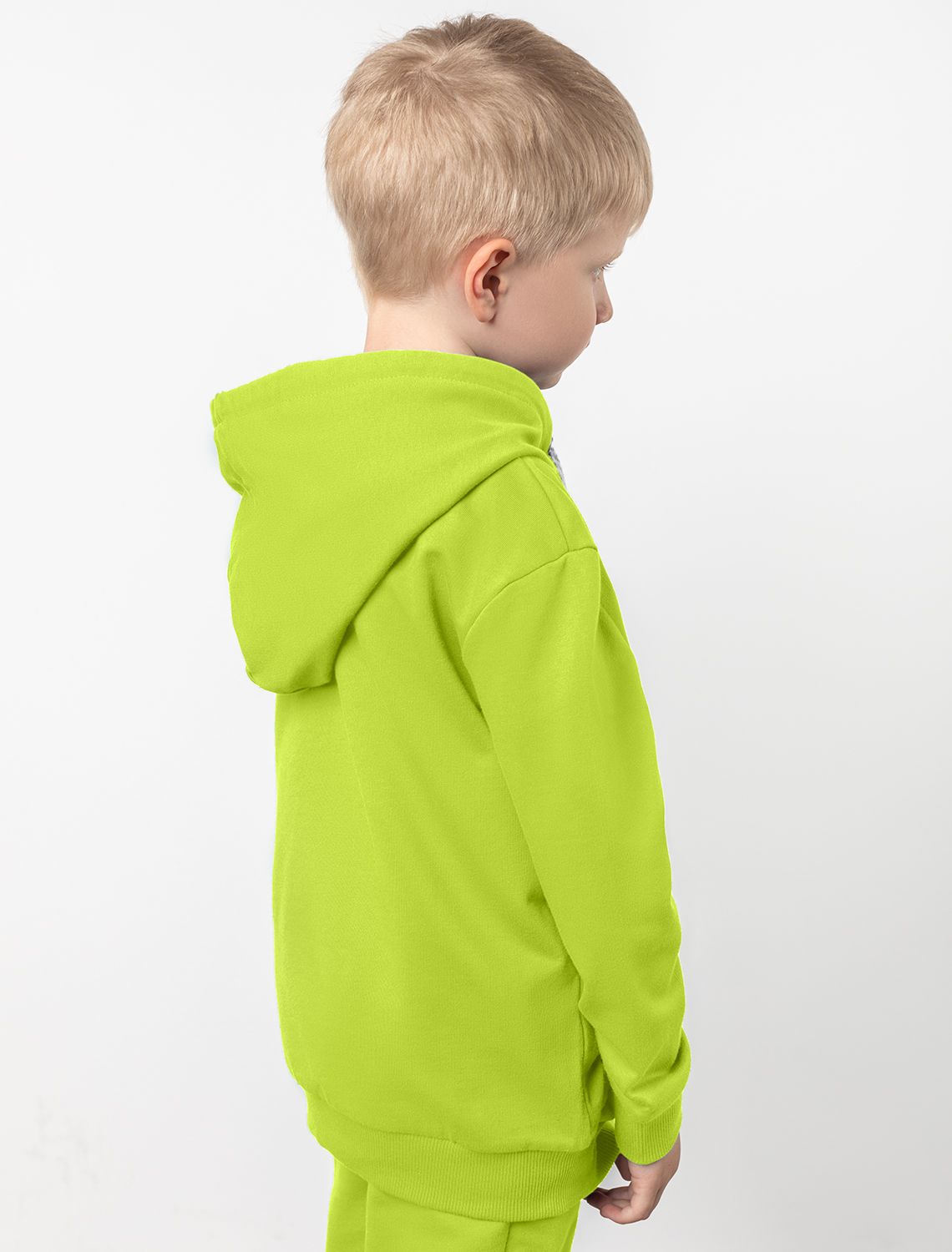 Ст.цена 1490р Худи из премиального футера M49.389 неон