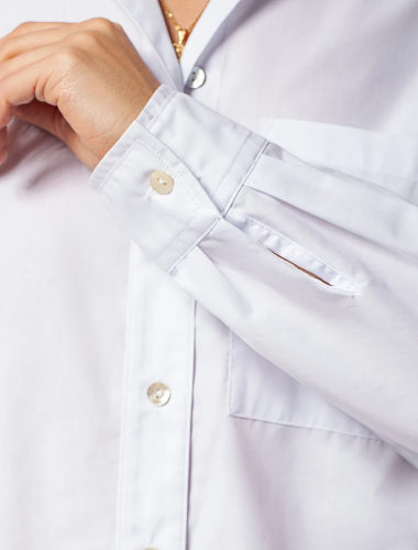Блузка с цельнокроеным рукавом D29.235 белый