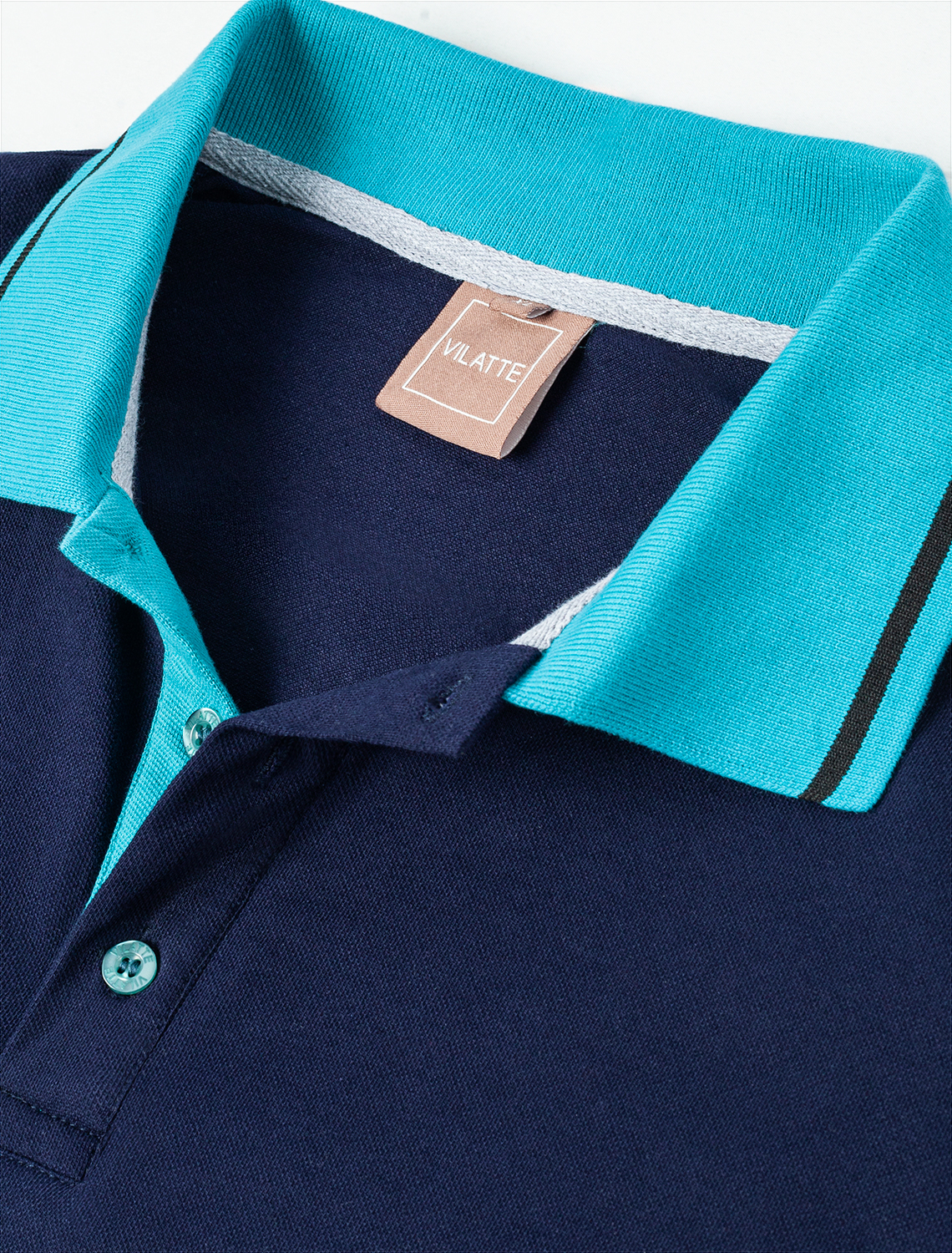 Ст.цена 1390р Футболка-поло из трикотажа