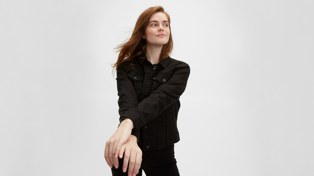 Куртка женская ORIGINAL TRUCKER SOFT ULTRA BLACK, LEVIS