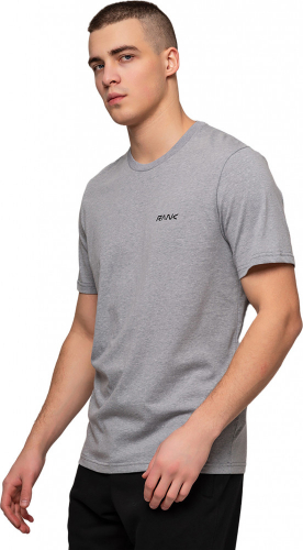 Футболка мужская Men, Sportstyle Left Chest, Grey melange, RANK