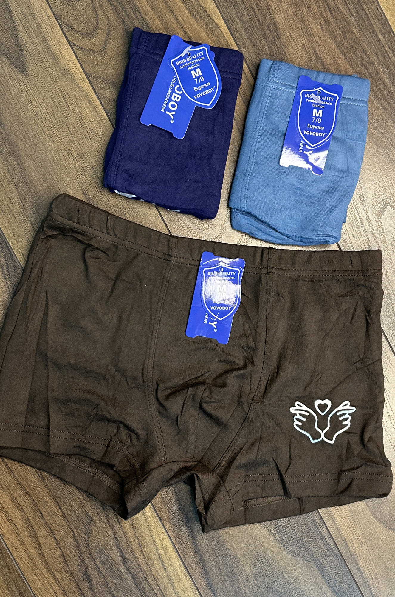 Боксеры подростковые 3029 (цвета в ассортименте)