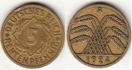 Журнал Монеты и банкноты №264 (1 пенни, 5 рентных пфеннигов)