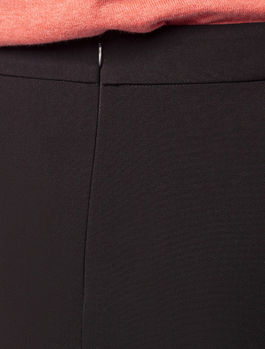 Мини-юбка из уплотненной ткани без подклаки