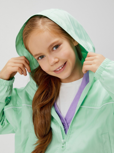 Куртка детская для девочек Banzai 20230130007 мятный