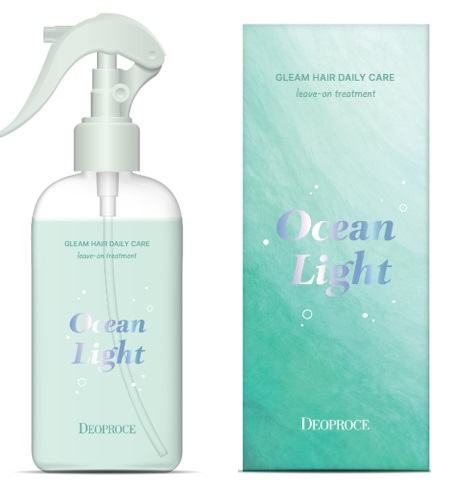 Несмываемая маска-спрей для волос DEOPROCE Gleam Hair Daily Care Leave On Treatment Oceanlight  200мл