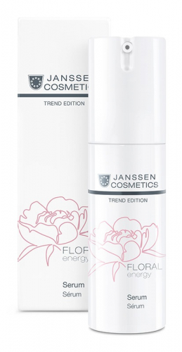 JANSSEN Ревитализирующая anti-age сыворотка с экстрактами цветов Floral Energy serum, 30 мл