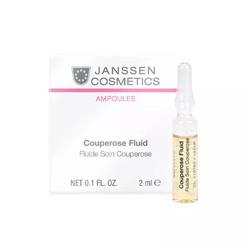 JANSSEN Сосудоукрепляющий концентрат для кожи с куперозом Couperose Fluid, 25х2 мл