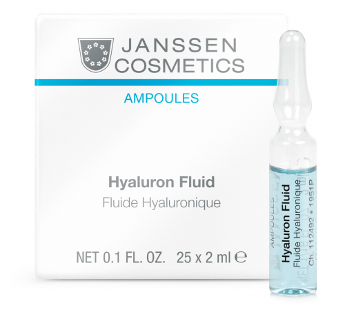 JANSSEN Ультроувлажняющая сыворотка с гиалуроновой кислотой Hyaluron Fluid, 25х2 мл
