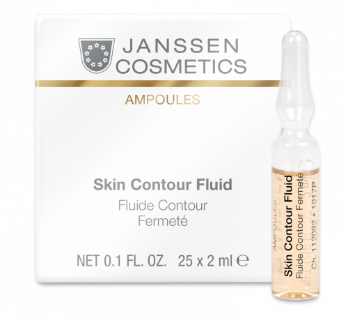 JANSSEN Anti-age лифтинг-сыворотка с пептидами Skin Contour Fluid Ampoules, 25х2 мл