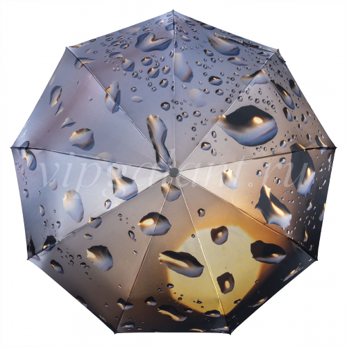 Зонт женский складной Rainbrella 3004 Drops
